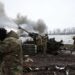 Ukrainian artillerymen fire a M777 howitzer towards Russian positions on the frontline of eastern Ukraine, on November 23, 2022, amid the Russian invasion of Ukraine. (Photo by Anatolii Stepanov / AFP)